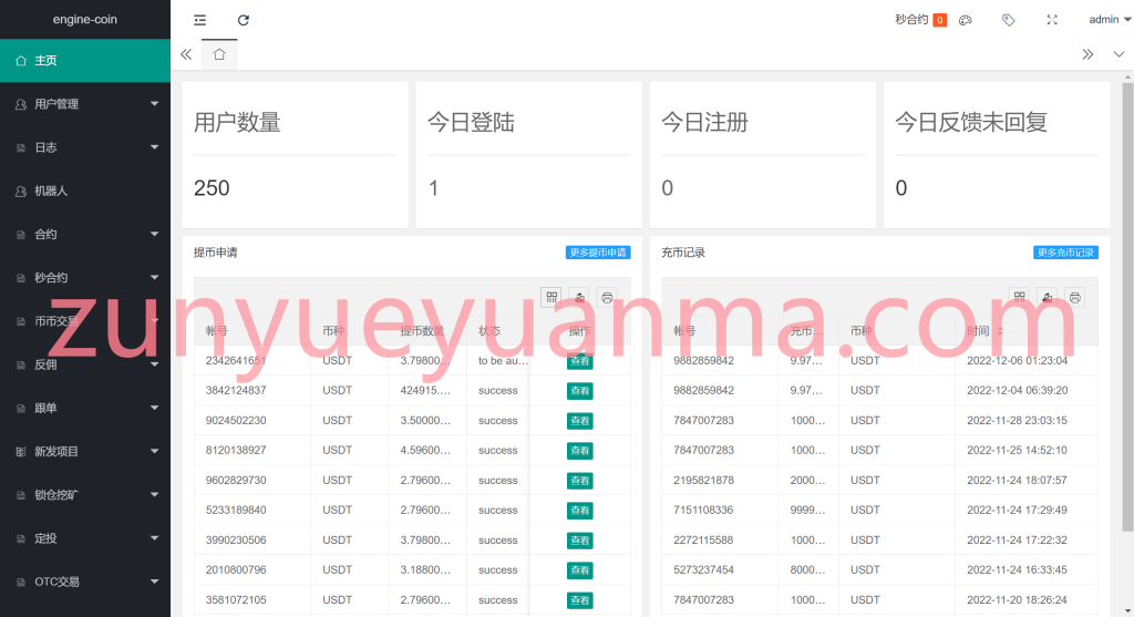 图片[7]-【商业收费源码】全新Java交易所（完美运营级）下载-尊悦源码