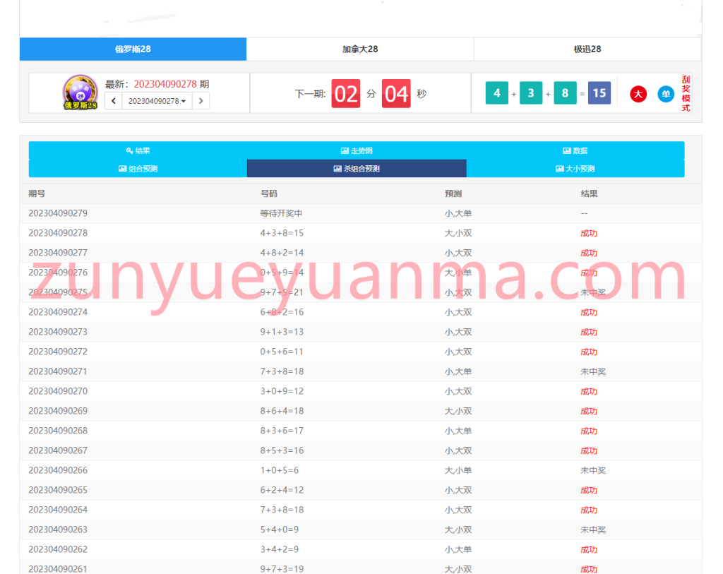 图片[4]-【商业收费源码】为客户定制开发的幸运28开奖网源码,加拿大28走势图,幸运28计划开奖预测网站下载-尊悦源码