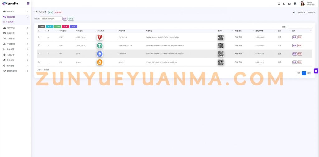 图片[16]-【商业收费源码】多语言综合交易所 秒合约 综合盘 加密货币 外汇 期货下载-尊悦源码