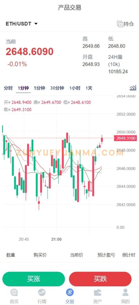 图片[3]-【商业收费源码】多语言华泰证券交易所秒合约下载-尊悦源码