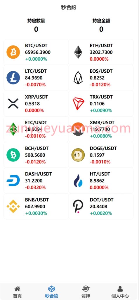 图片[2]-【商业收费源码】秒合约期权质押交易所平台源码下载-尊悦源码