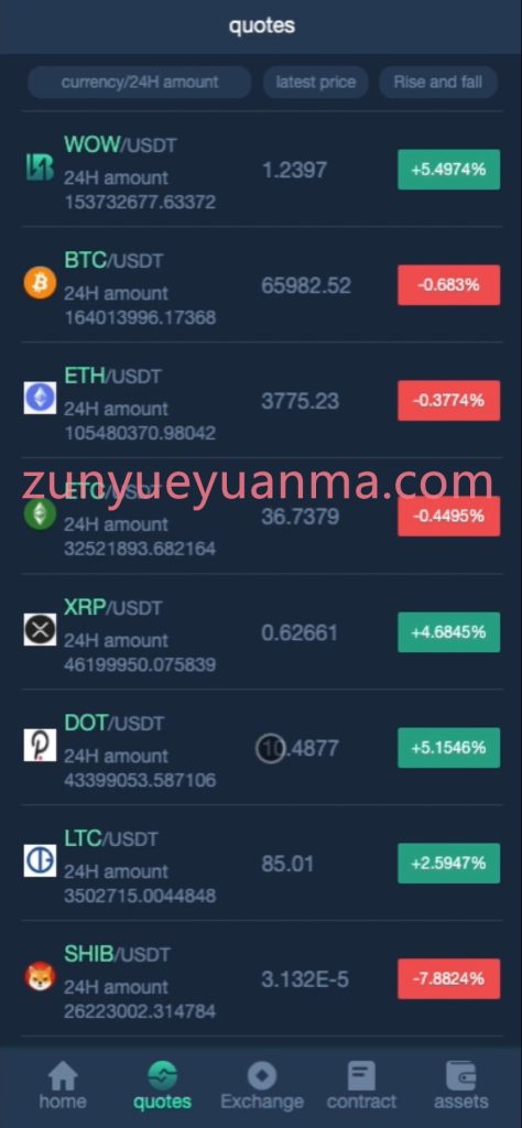 图片[2]-【商业收费源码】多语言海外大型交易所下载-尊悦源码