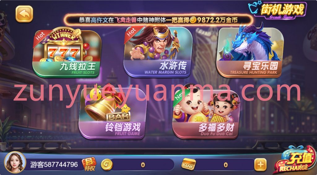 图片[6]-【商业收费源码】彩鲸捕鱼 63棋牌 拉霸 源码下载-尊悦源码