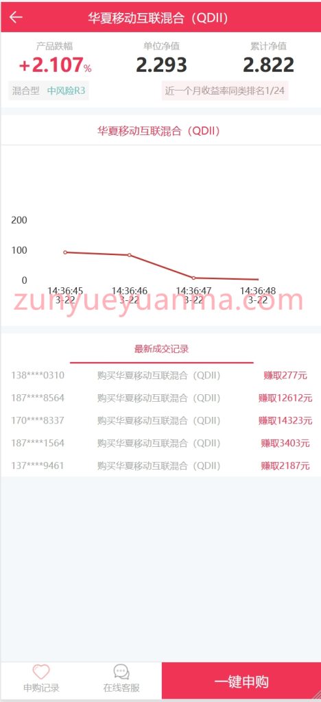 图片[4]-【商业收费源码】华夏基金 投资理财源码下载-尊悦源码