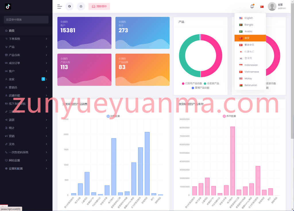 图片[5]-【商业收费源码】最新二开跨境电商tiktok商城源码下载-尊悦源码