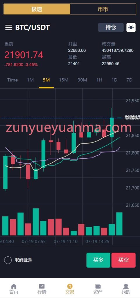 图片[15]-【商业收费源码】DAPP授权多语言秒合约交易所源码下载-尊悦源码