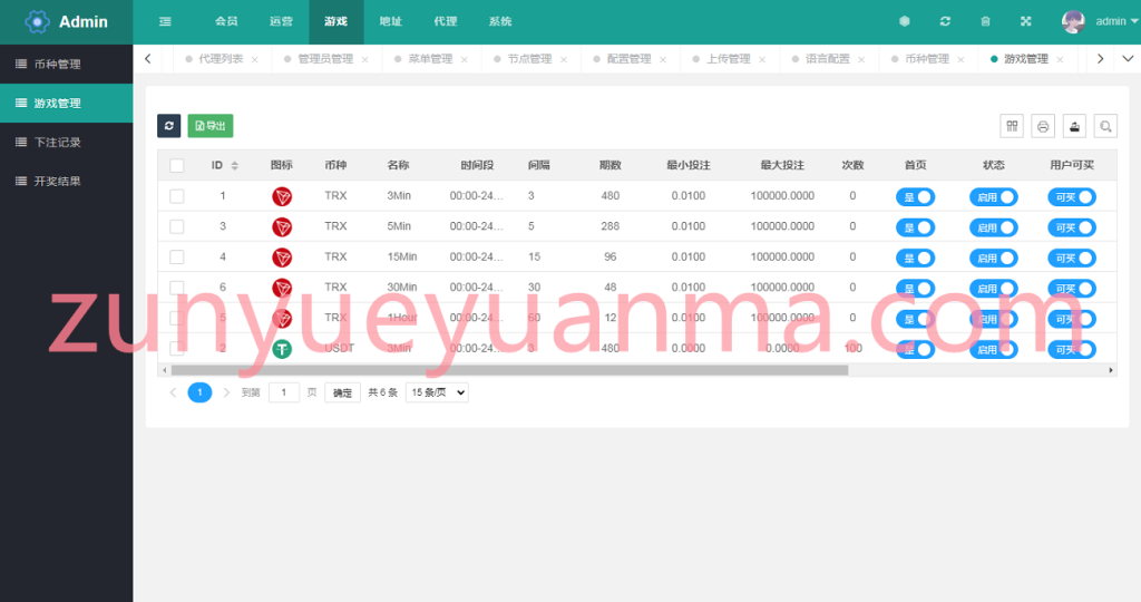 图片[4]-【商业收费源码】USDT哈希值竞猜系统源码,U哈希源码，多语言TRX区块链理财竞猜系统代码下载-尊悦源码