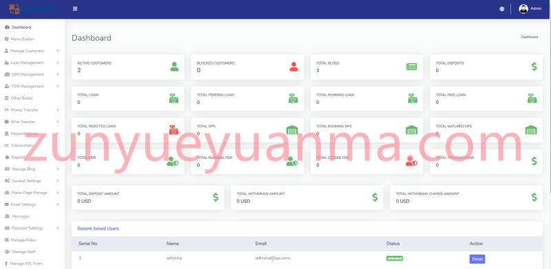 【商业收费源码】多语言海外贷款系统/贷款投资系统下载-尊悦源码
