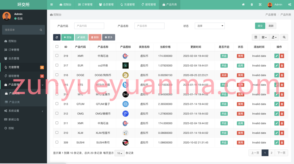 【商业收费源码】中英文微盘源码/全新二开系列/运营版本/期货交易/秒交易/期权交易/完美运行下载-尊悦源码