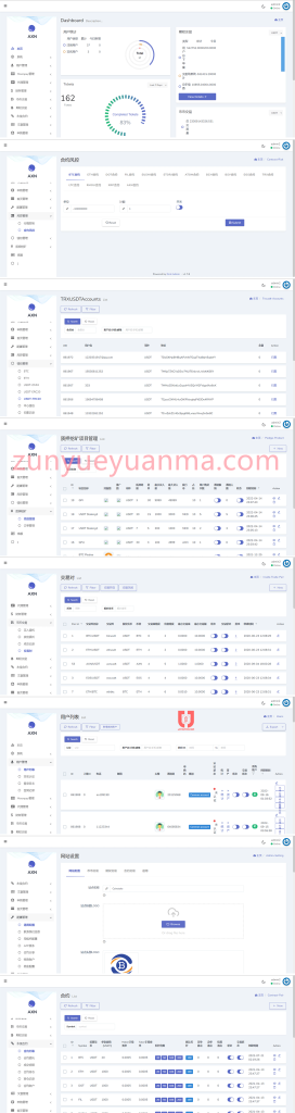 图片[2]-【商业收费源码】支持15国语言，全新UI虚拟货币交易系统，支持秒合约，期权，币币，OTC，理财，钱包充提，实时行情接口下载-尊悦源码