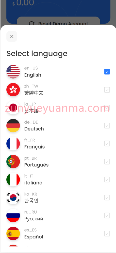 图片[2]-【商业收费源码】11国语言高端JAVA外汇炒股fx6系统下载-尊悦源码