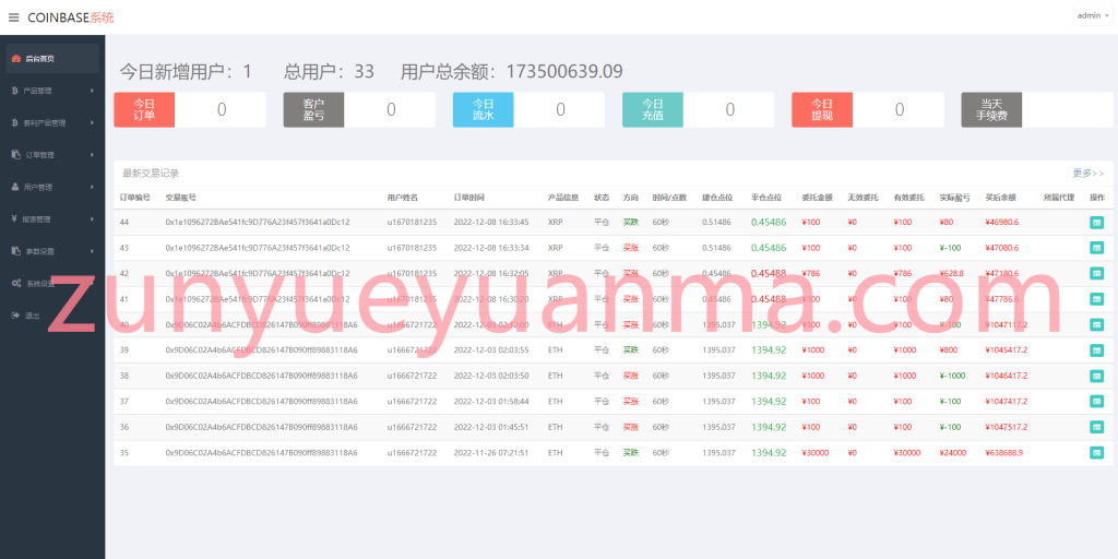 图片[6]-【商业收费源码】汇汇通微盘源码/dapp交易所盗u源码/ 加秒合约 /第二版下载-尊悦源码